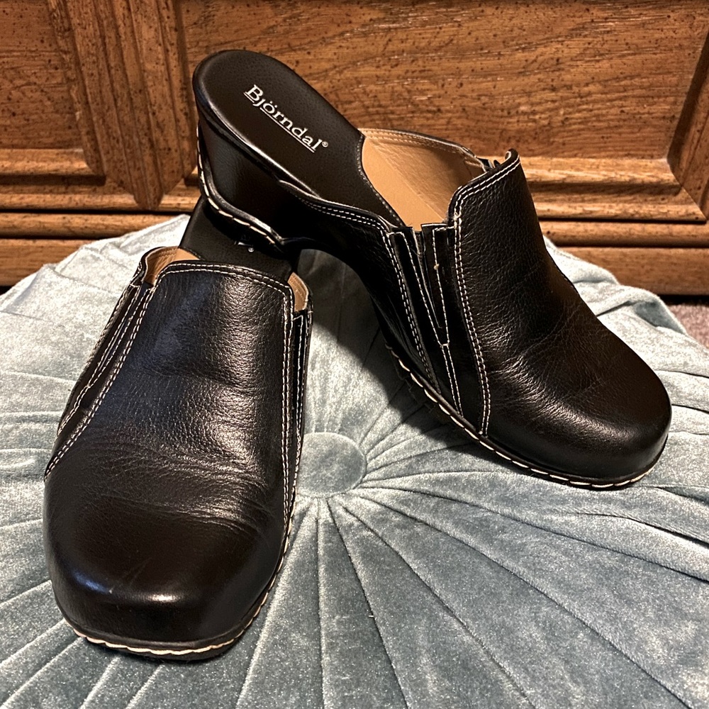 Bjorndal Leather Mules